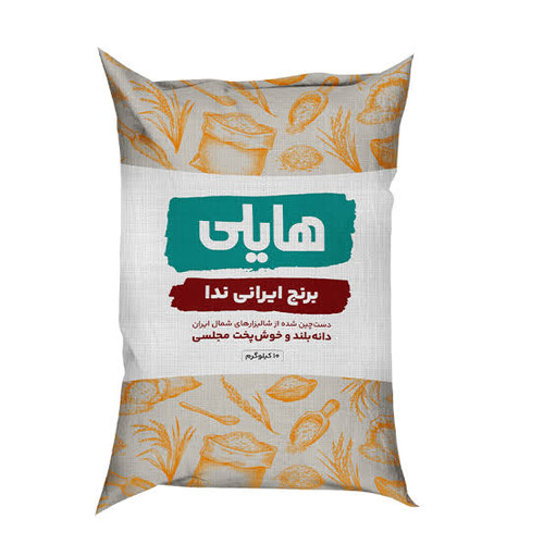 برنج دانه بلند ایرانی خوش طعم مجلسی ۱۰ کیلویی دست چین شده