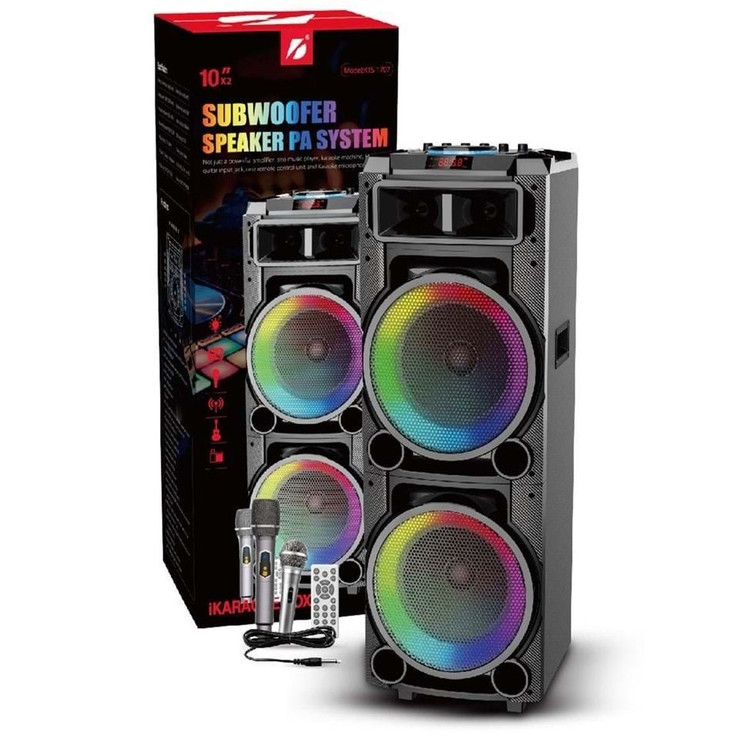 اسپیکر شارژی کی تی اس دوباند ۱۰اینچ