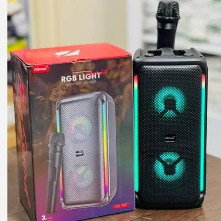 اسپیکر شارژی با میکروفن بیسیم تخفیف ویژه