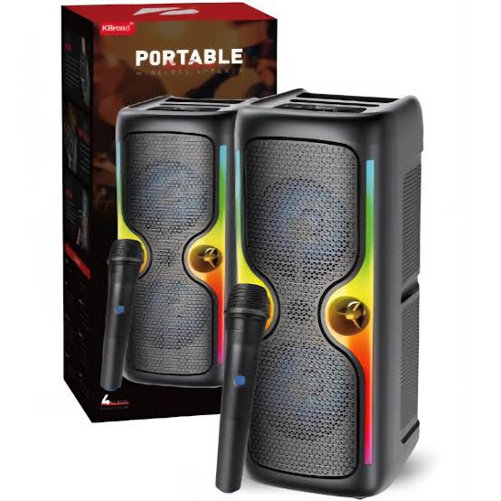 اسپیکر شارژی با میکروفن بیسیم دوستی 4 تخفیف ویژه 2236